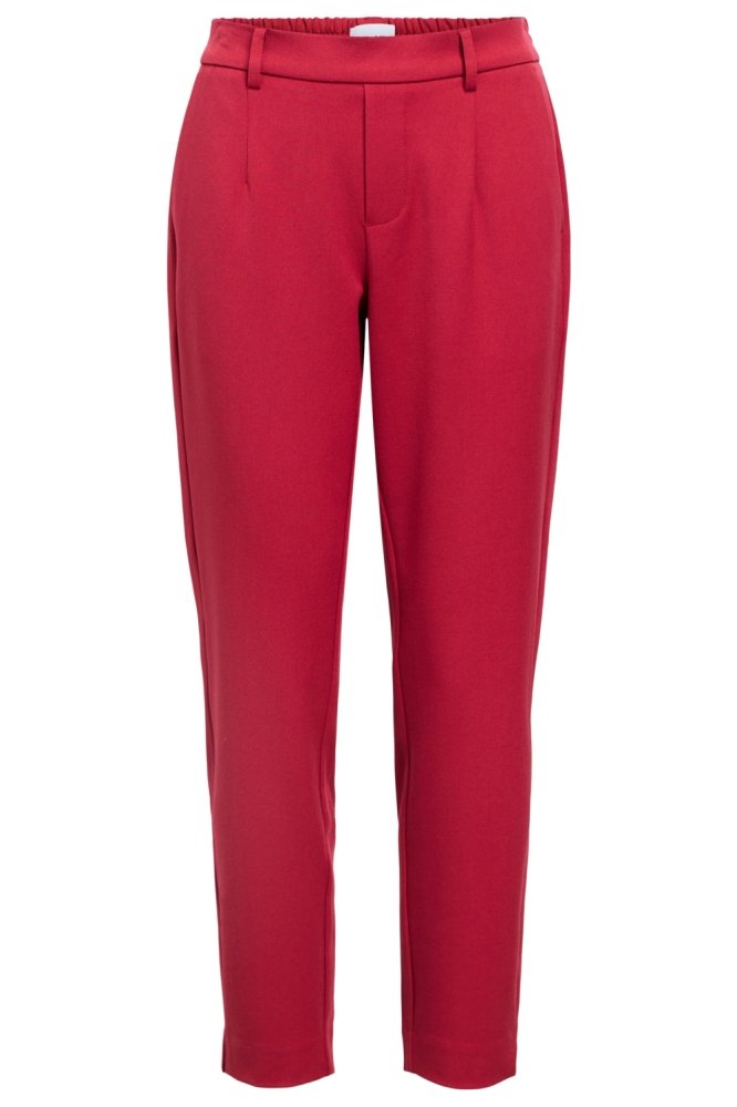 OBJLISA SLIM PANT NOOS 23029728 KARANDA RED